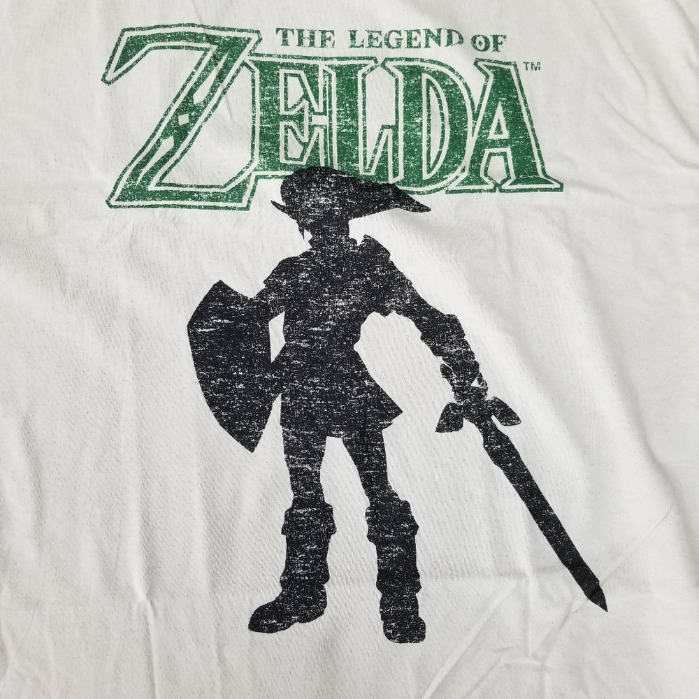 The Legend Of Zelda Link Silhouette Licensed NES